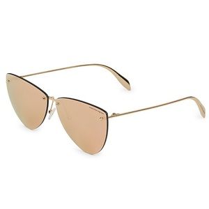 Alexander McQueen mirrored sunglasses